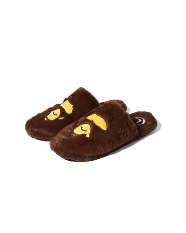 Sandales Bape Ape Head Marron Homme | NZU-74355136