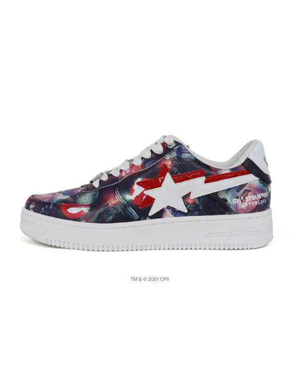 Baskets Bape X Ghostbusters Camo Milo Double Sta? Low Violette Homme | QTO-12313654