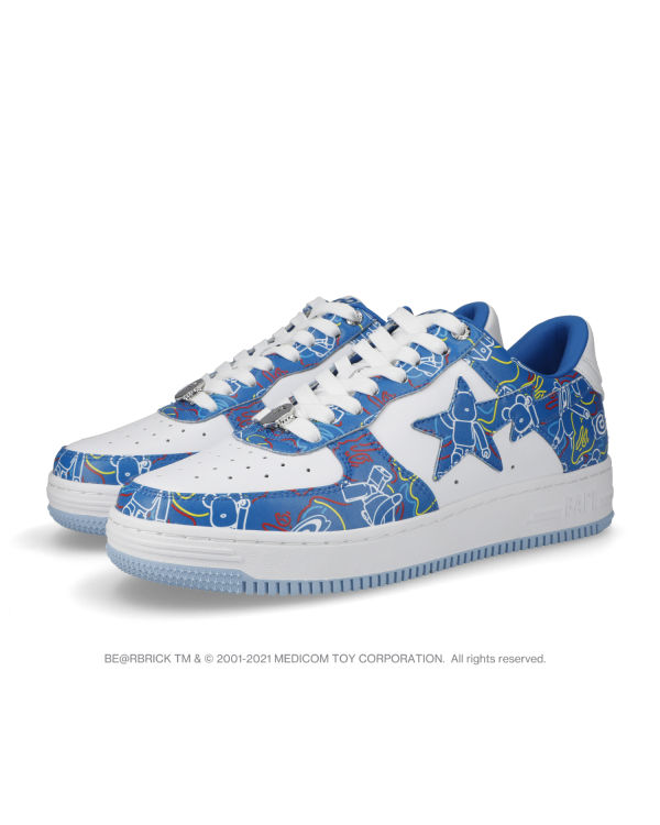 Baskets Bape STA X Medicom Toy Be@R Camo M1 Bleu Clair Homme | WLR-29794764