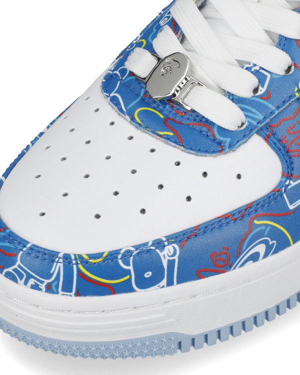 Baskets Bape STA X Medicom Toy Be@R Camo M1 Bleu Clair Homme | WLR-29794764