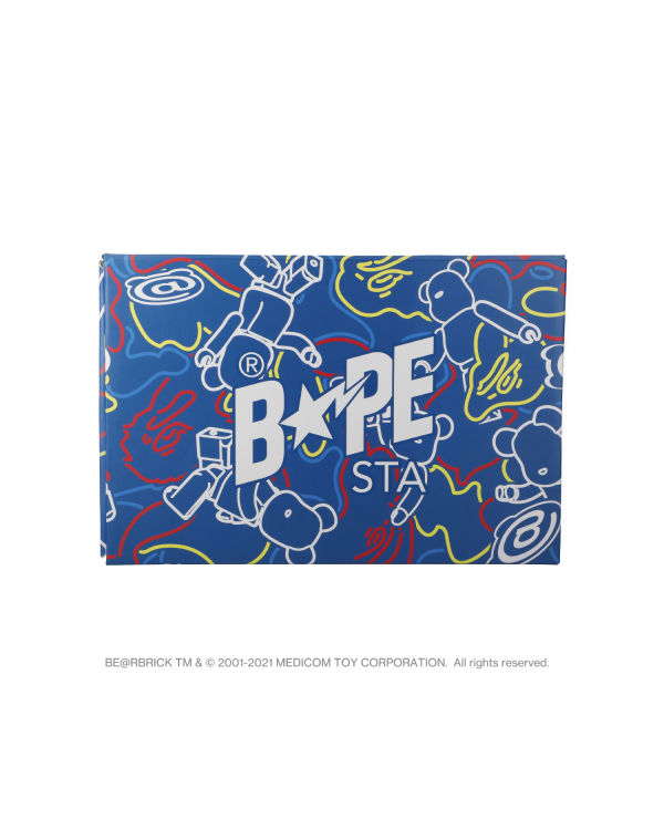 Baskets Bape STA X Medicom Toy Be@R Camo M1 Bleu Clair Homme | WLR-29794764