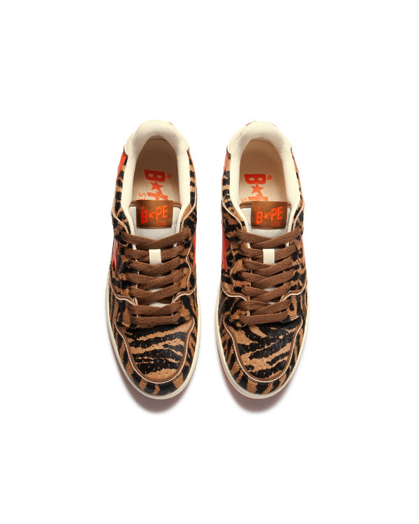 Baskets Bape CNY SK8 Sta M2 Marron Homme | EDF-74854378