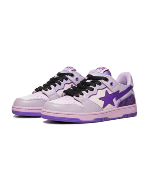 Baskets Bape SK8 STA #1 Violette Homme | OMD-73688845