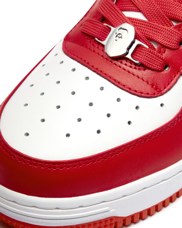 Baskets Bape STA MI #2 M2 Rouge Clair Homme | EJD-56638037