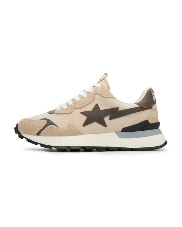 Baskets Bape Route STA Express #1 M2 Beige Homme | AAI-47807509