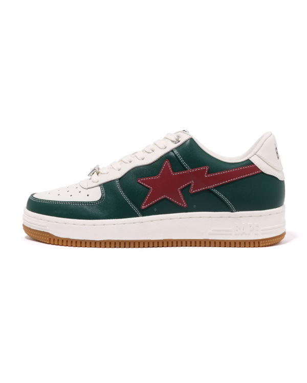 Baskets Bape X END. STA M1 Blanche Vert Rouge Homme | NWO-11665155