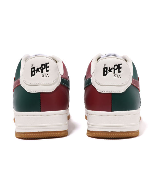 Baskets Bape X END. STA M1 Blanche Vert Rouge Homme | NWO-11665155