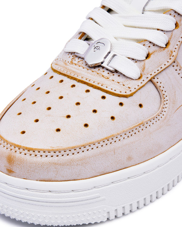 Baskets Bape STA #5 M1 Beige Homme | PFV-56457329