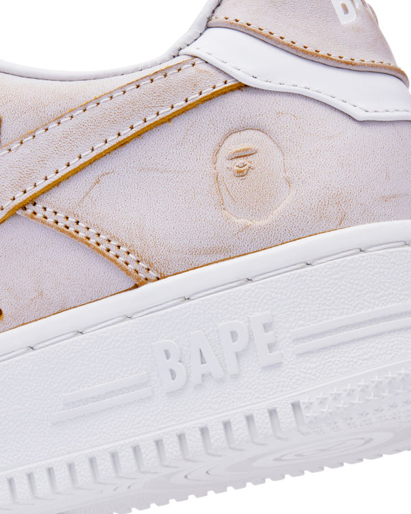 Baskets Bape STA #5 M1 Beige Homme | PFV-56457329