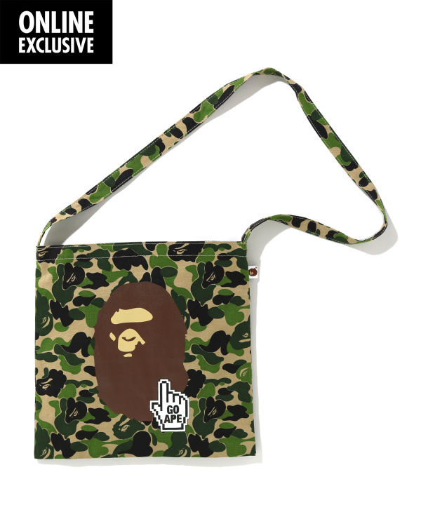 Sacs à Bandoulière Bape BAPEONLINE Sacoche Vert Homme | XHZ-84502363