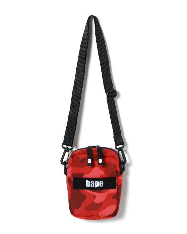 Sacs à Bandoulière Bape Color Camo Military Rouge Clair Homme | QNU-49409573