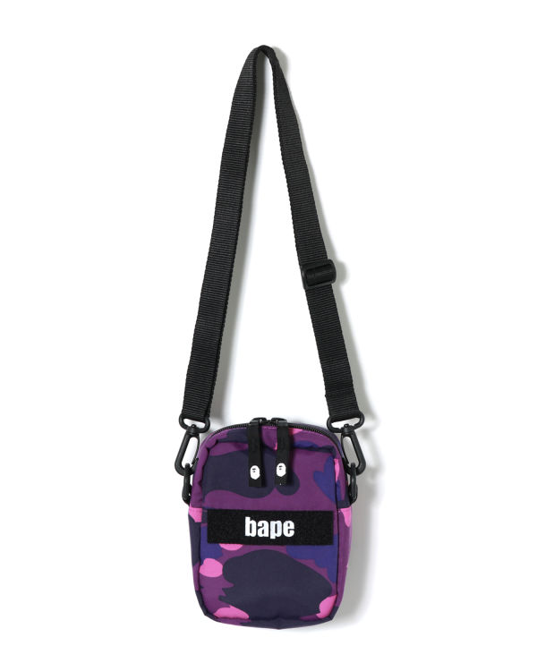 Sacs à Bandoulière Bape Color Camo Military Violette Homme | IWB-35550355