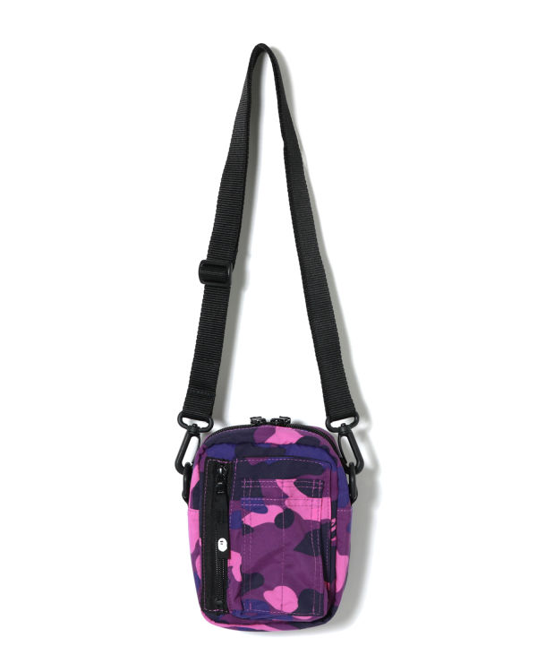 Sacs à Bandoulière Bape Color Camo Military Violette Homme | IWB-35550355