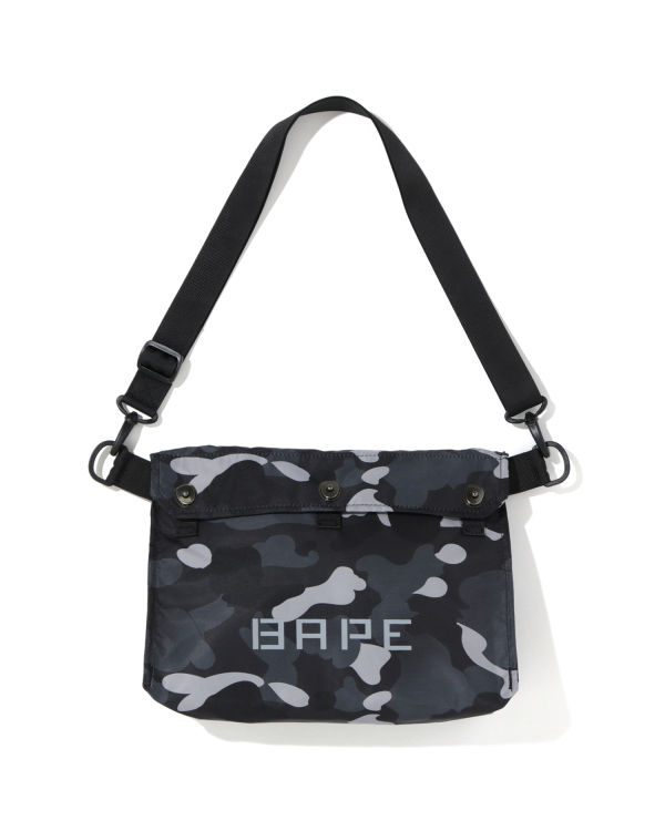 Sacs à Bandoulière Bape Gradation Camo Grise Foncé Homme | LGX-31802647