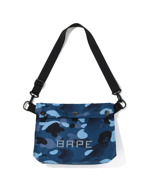 Sacs à Bandoulière Bape Gradation Camo Bleu Homme | IQL-46524052