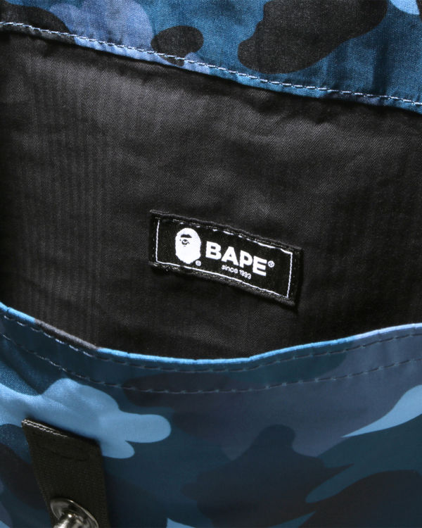 Sacs à Bandoulière Bape Gradation Camo Bleu Homme | IQL-46524052