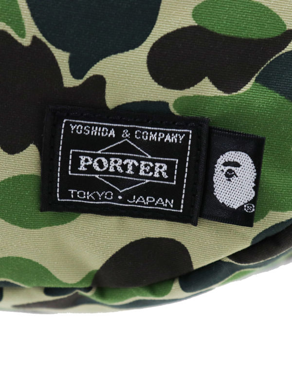 Sacs à Bandoulière Bape Porter ABC Camo Vert Homme | WMG-57118554