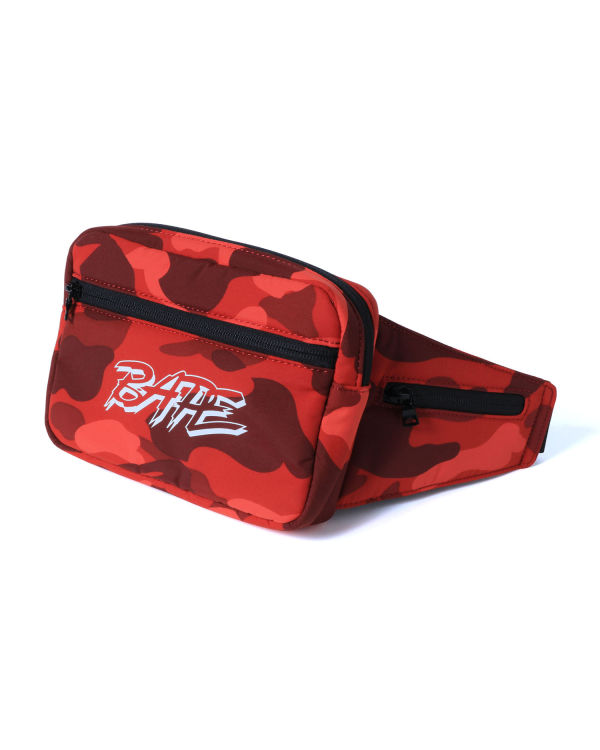 Sac De Taille Bape Colour Camo Rouge Clair Homme | BIY-39971392