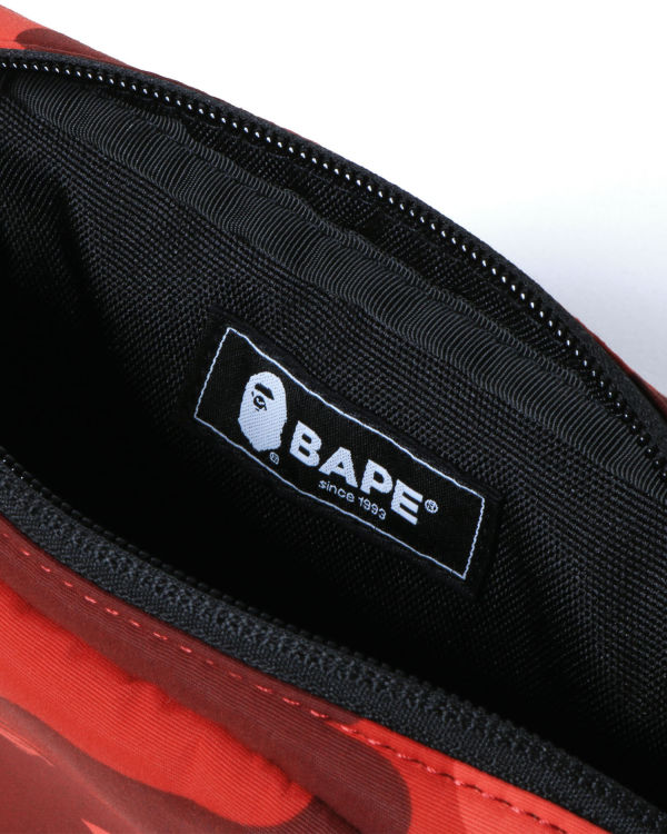 Sac De Taille Bape Colour Camo Rouge Clair Homme | BIY-39971392