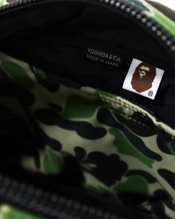 Sac De Taille Bape Porter ABC Camo Vert Homme | HLO-02952816