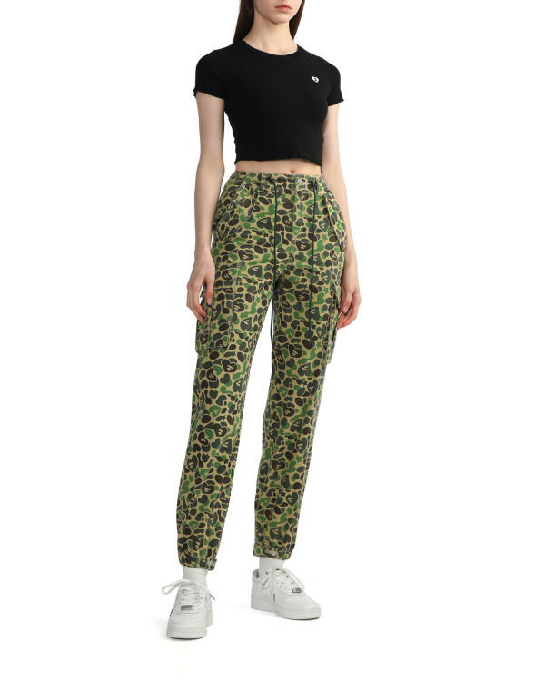 Chemisier Bape Cropped logo Noir Femme | AXU-35539917