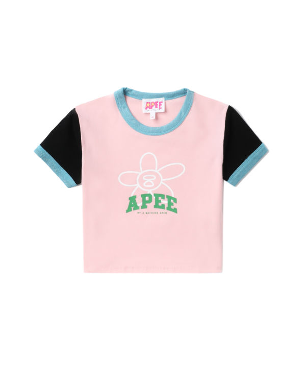 Chemisier Bape Graphique Rose Femme | HIK-14752285