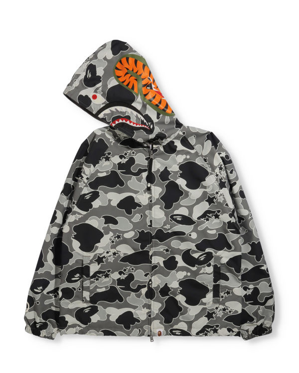 Vestes Bape STA Camo Oversized Full Zip Noir Femme | GPL-60624906