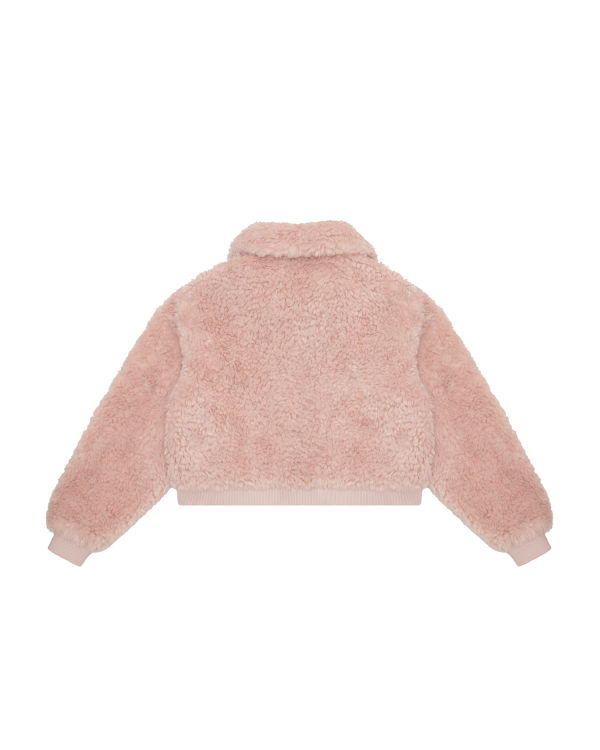 Vestes Bape Faux fur Rose Femme | PRD-35571340