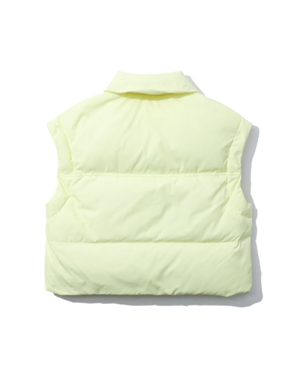 Gilet Bape Buttoned cropped Jaune Femme | SAE-41933601