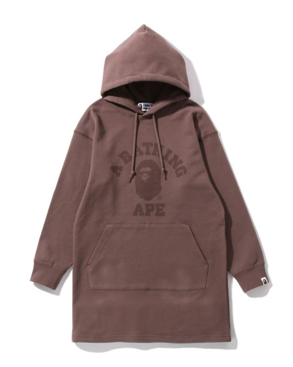 Peignoir Bape Ape Head One Point Onepiece Marron Femme | IBA-03728298