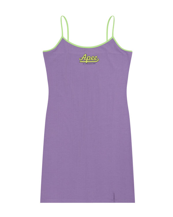 Peignoir Bape Logo print Violette Femme | TUA-32477691