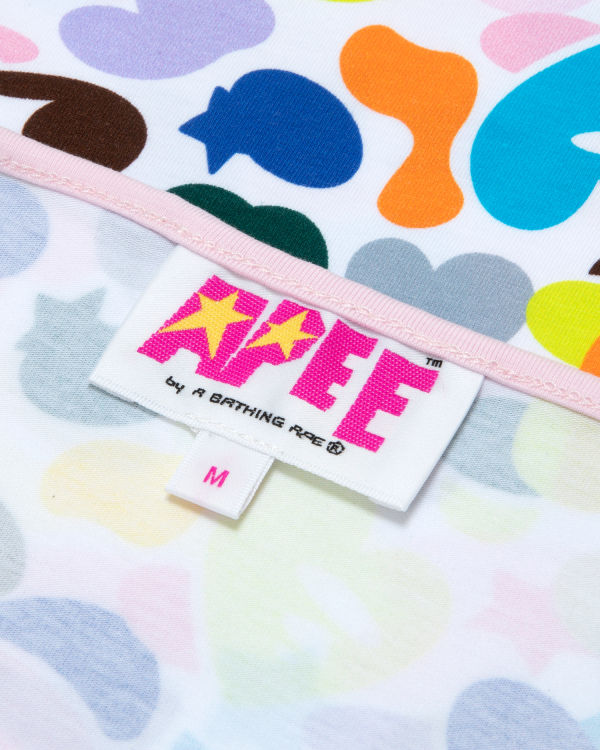 Peignoir Bape Logo print Multicolore Femme | TQT-71082348