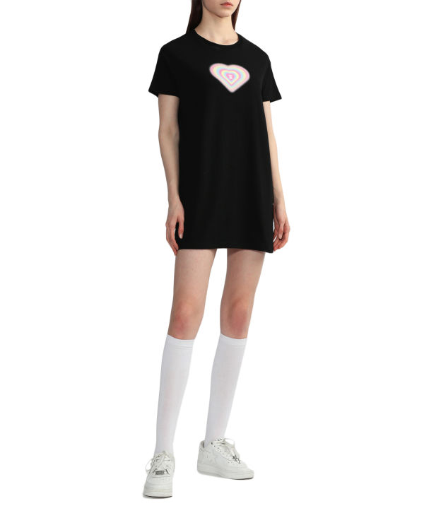 Peignoir Bape Graphique Noir Femme | FIU-10554923