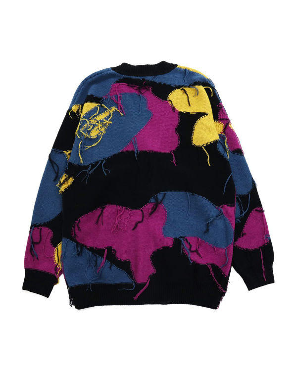 Knitwear Bape Big Camo Multicolore Femme | UOP-18898206