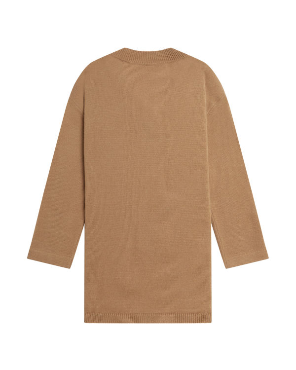 Knitwear Bape Oversized Beige Femme | OWU-76173981