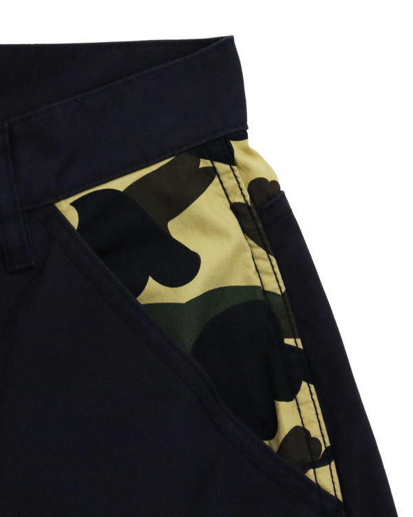 Pantalon Bape 1st Camo Painter Noir Femme | ZQP-23600192