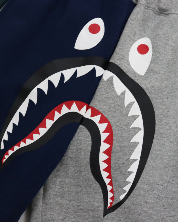 Jogging Bape Crazy Shark Grise Femme | QII-28546492