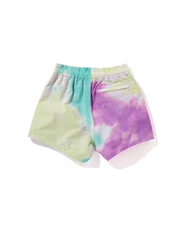 Shorts Bape One Point Dye Multicolore Femme | SQA-40194534