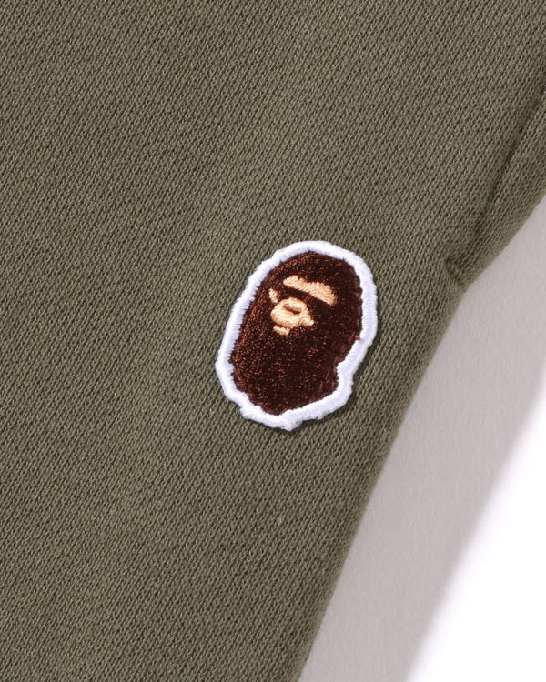 Jogging Bape Ape Head One Point Oversized Vert Femme | XOU-33087601