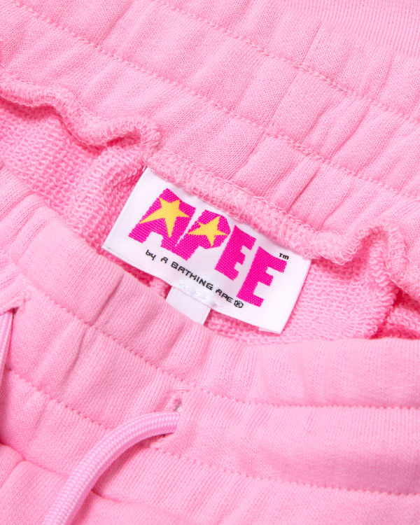 Shorts Bape Logo lounge Rose Femme | ICR-66397588