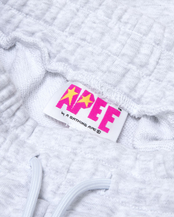 Shorts Bape Logo lounge Grise Femme | WPD-32506433