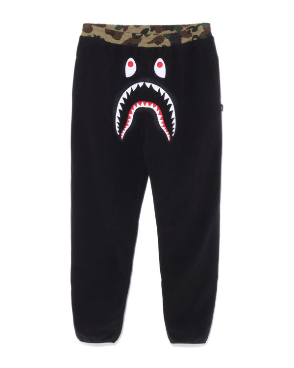 Pantalon Bape X Polartec 1st Camo Shark Noir Femme | MQE-63561534