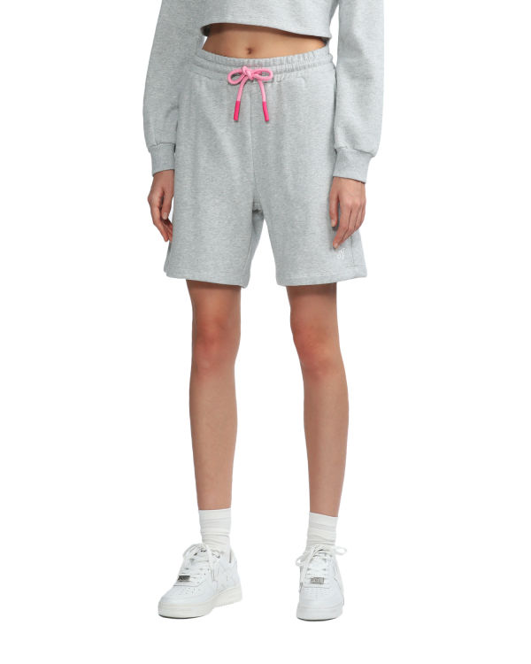 Shorts Bape Logo track Grise Femme | FOM-51378919