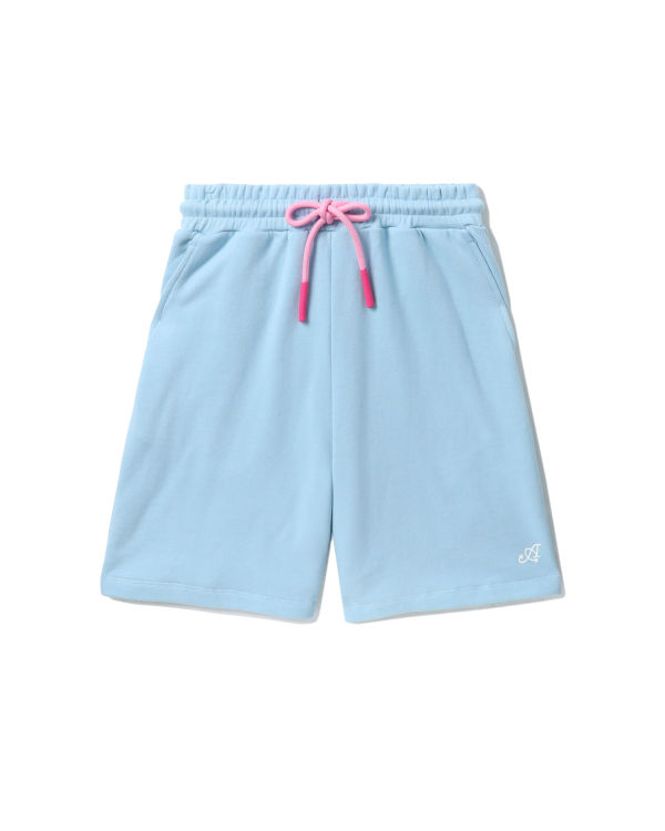 Shorts Bape Logo track Bleu Femme | FOG-60697096