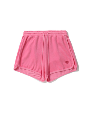 Shorts Bape Towelling track Rose Femme | YZX-95279375