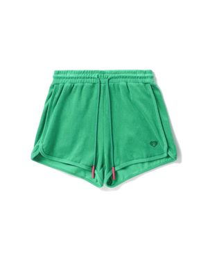 Shorts Bape Towelling track Turquoise Femme | BWY-32762228