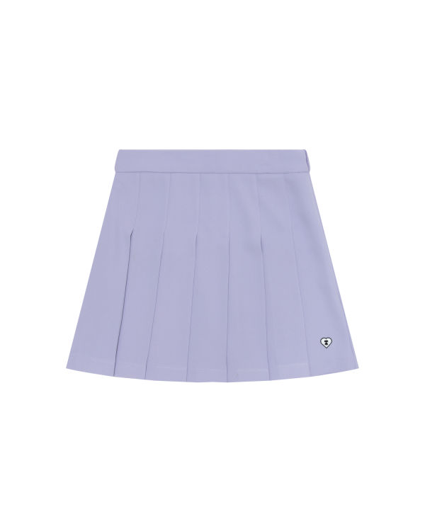 Jupes Bape Plissé mini Violette Femme | UGH-46449091