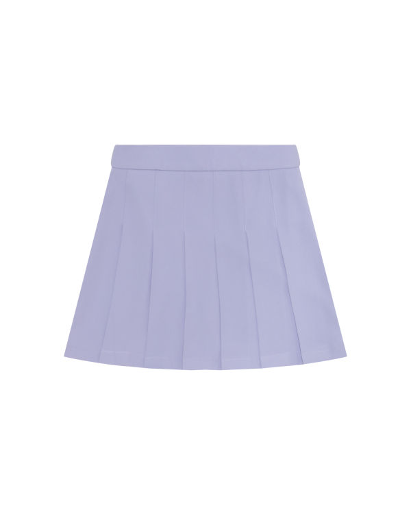 Jupes Bape Plissé mini Violette Femme | UGH-46449091