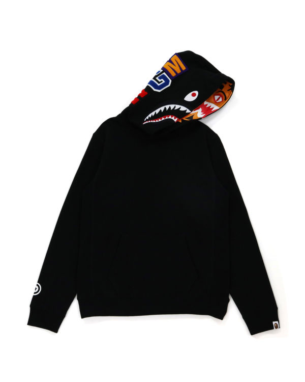 Sweat à Capuche Bape Shark Inside Tiger Pullover Noir Femme | EYC-86543425