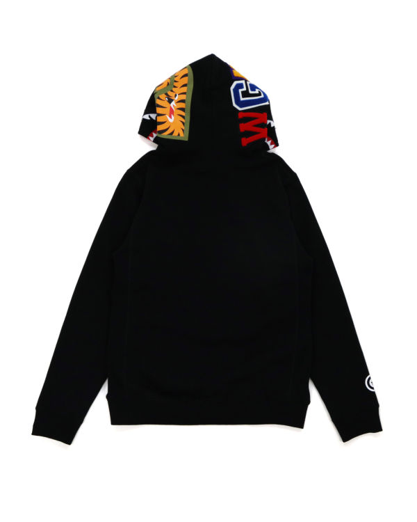 Sweat à Capuche Bape Shark Inside Tiger Pullover Noir Femme | EYC-86543425